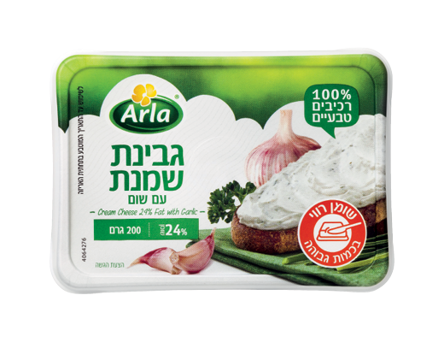 Arla עם שום